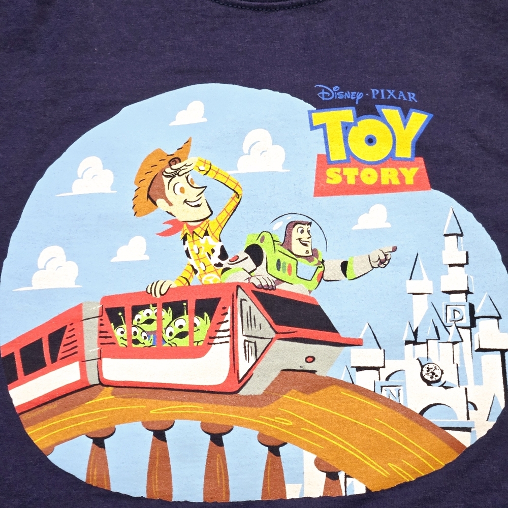 Disneyland Resort Pixar Toy Story Kids Tshirt Size Youth Medium - Picture 2 of 5